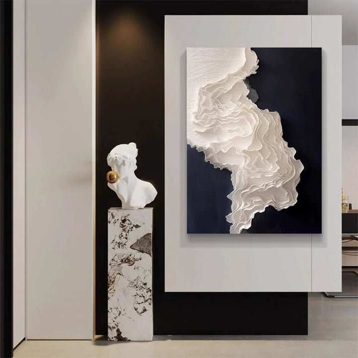 Abstract Expression Canvas Artwork for Interiors