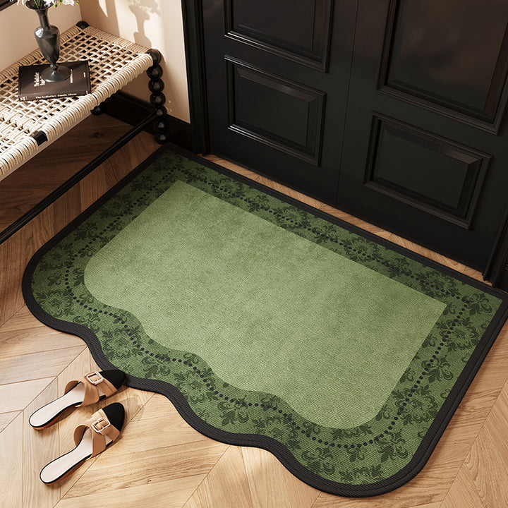 Stylish Herringbone Pattern Entry Mat