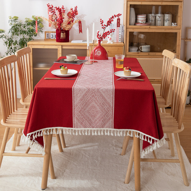 Stylish Decorative Table Overlay