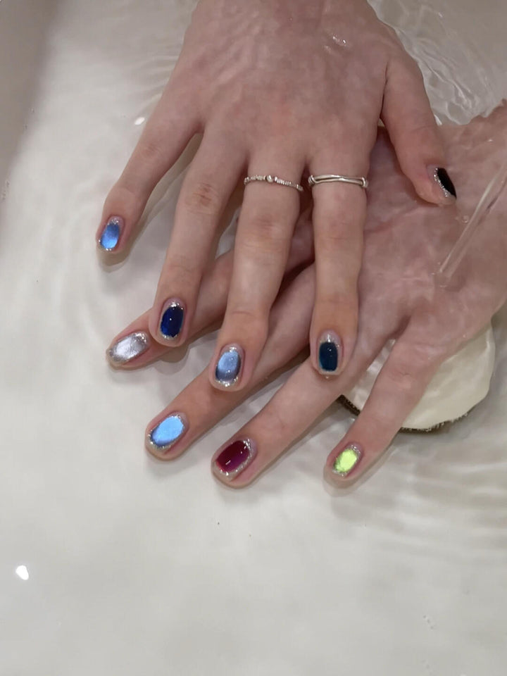 Artificial nails with holographic effect Kalsten