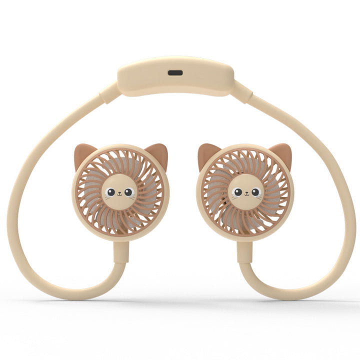 Panda-Themed Neck Cooling Fan Kalsten