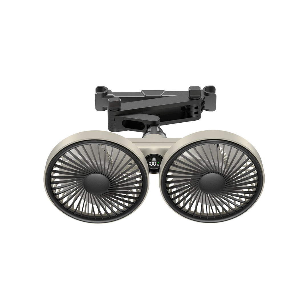 Unisex double fan with flexible holder Kalsten