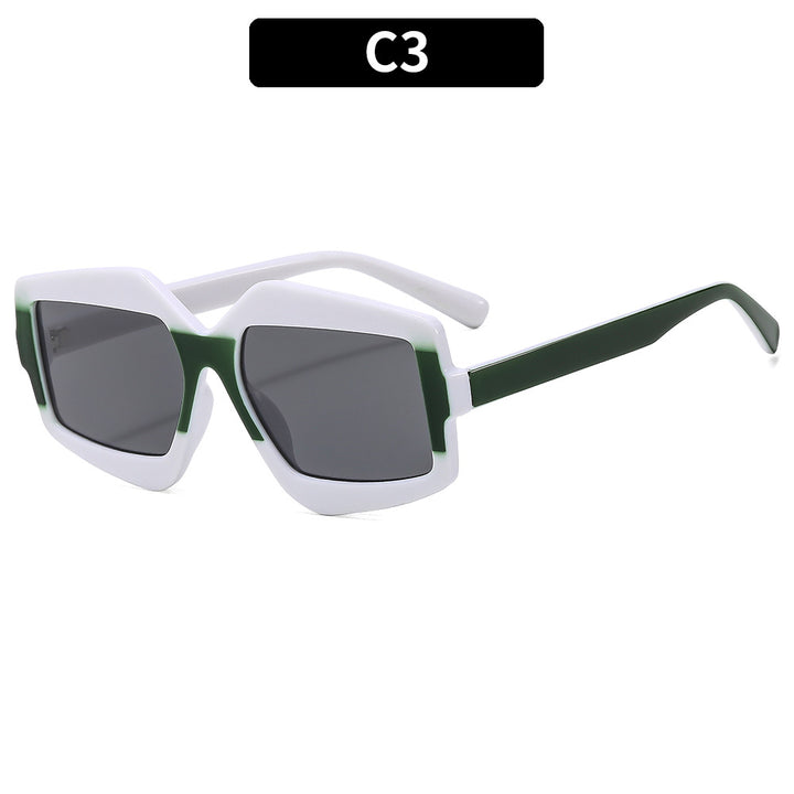 Daring Angular Frame Sunglasses