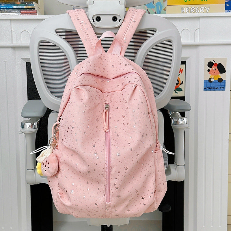 Star-Patterned Lightweight Backpack Kalsten