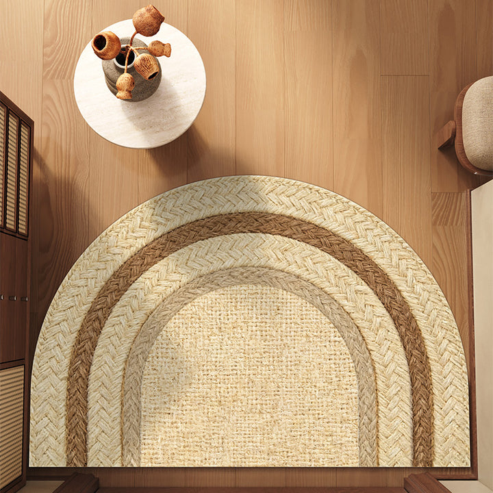 Natural Fiber Decorative Area Mat
