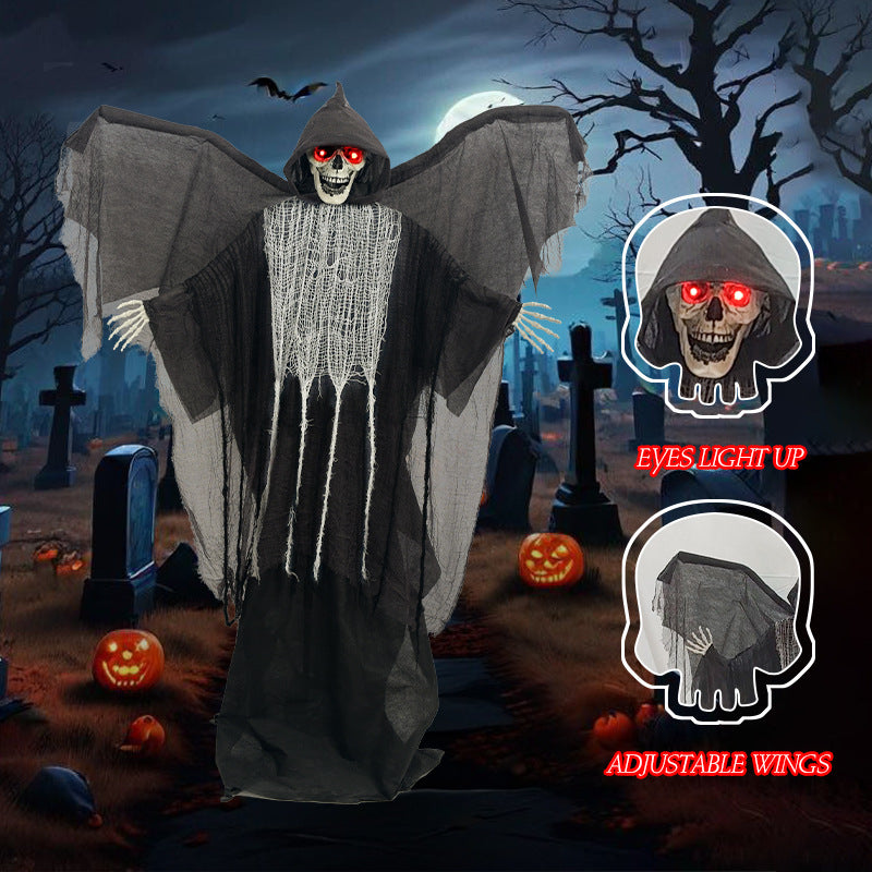 Spooky Animated Grim Reaper Decoration Kalsten