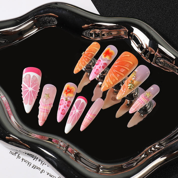 Artistic Decorative Nail Set Kalsten