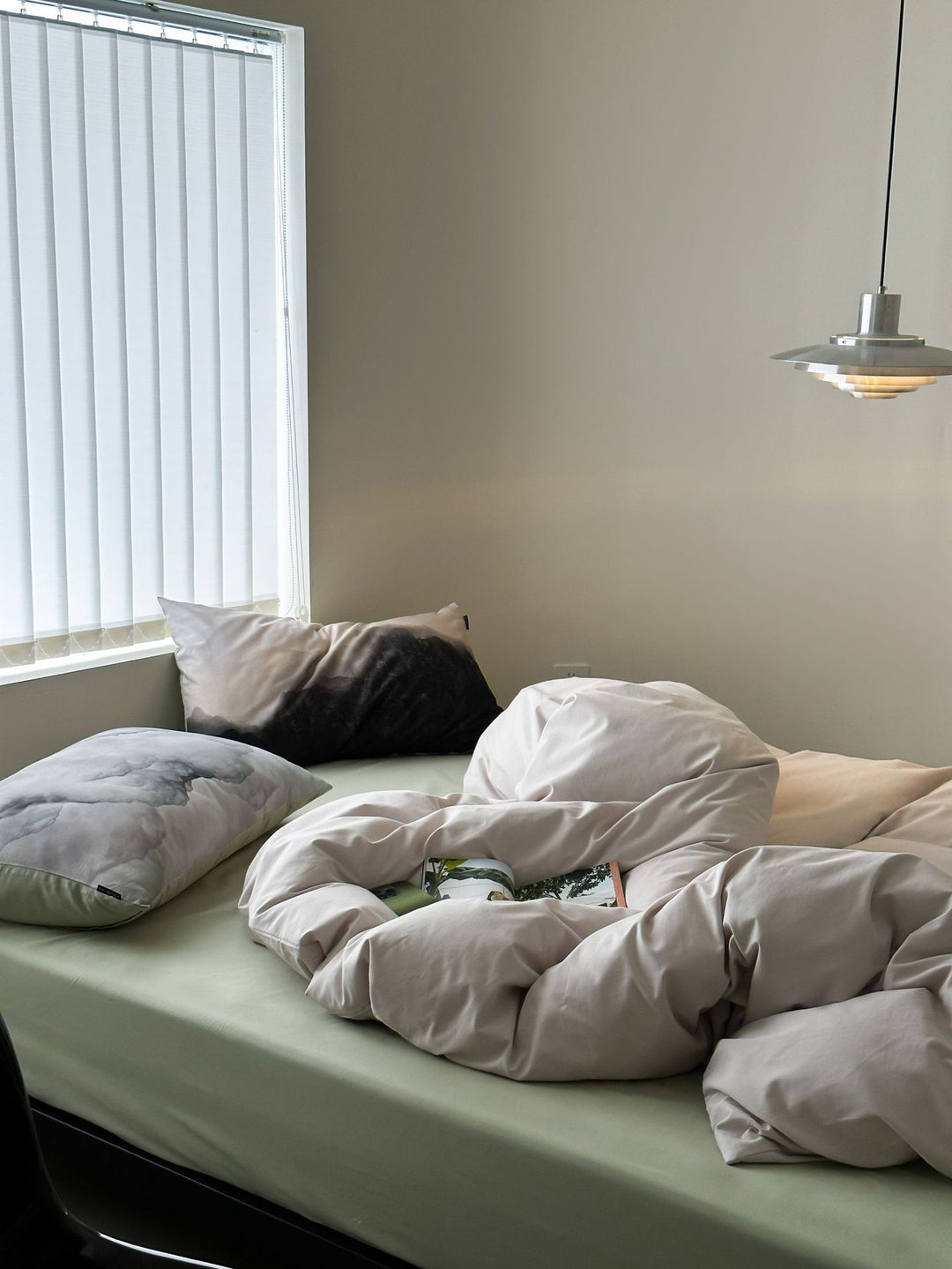 Dotted bedding set made of cotton satin with an extra soft touch