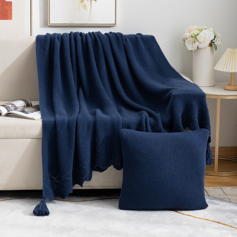 Home Decorative Knit Throw Blanket