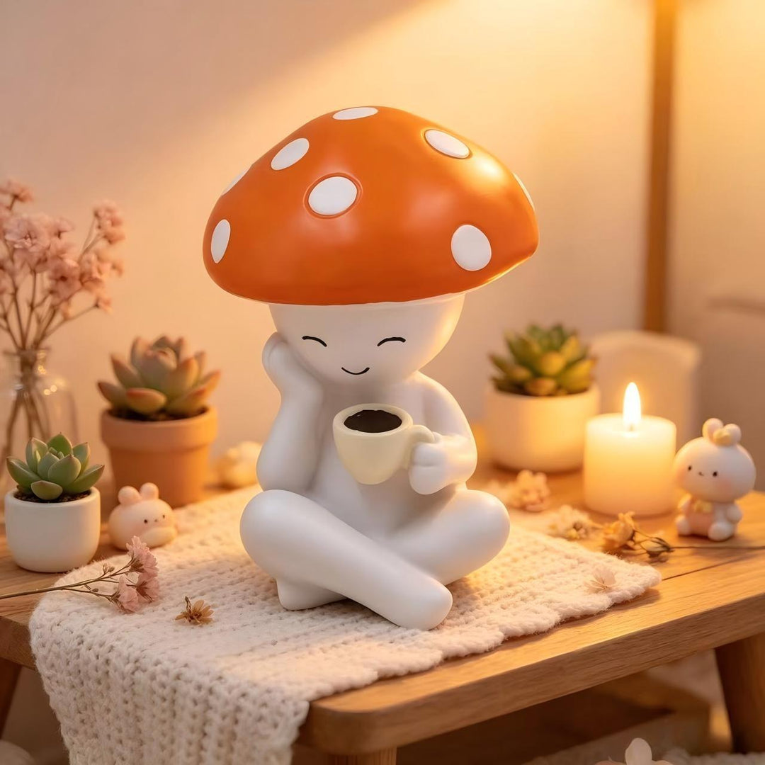 Decorative figure with mushroom hat Kalsten