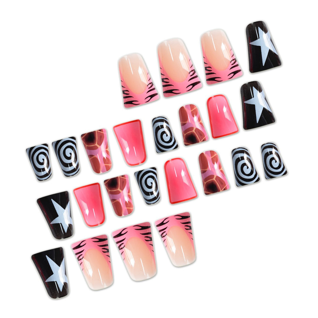 Artistic Abstract Nail Wraps Kalsten