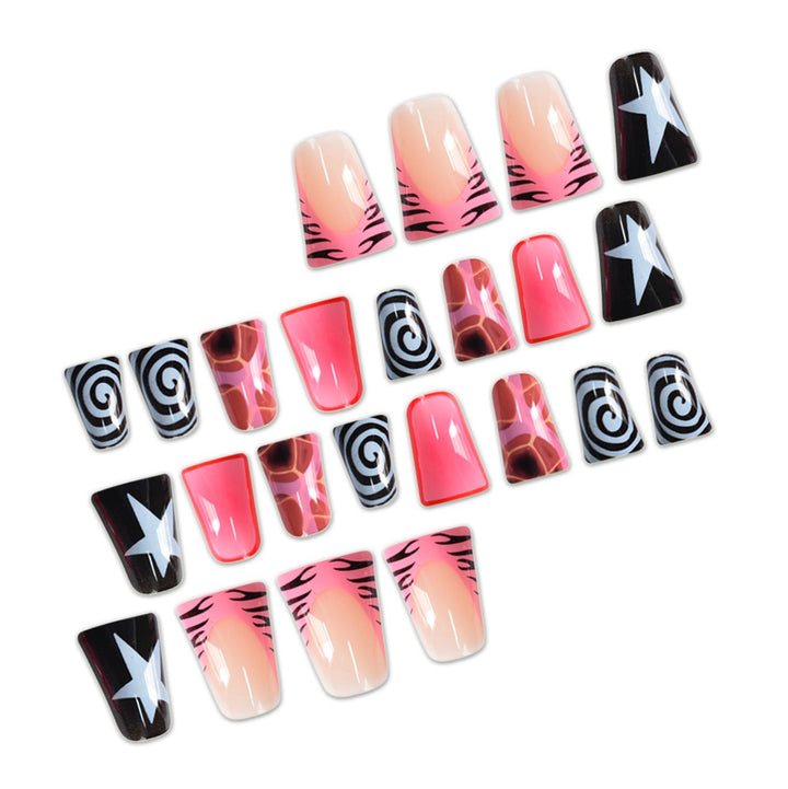 Artistic Abstract Nail Wraps Kalsten