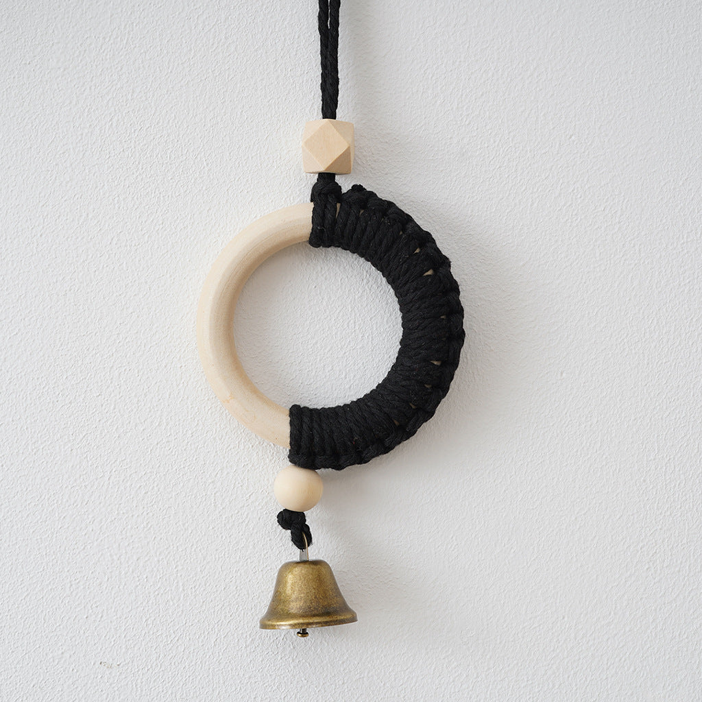 Decorative Macrame Wall Art with Bell Kalsten