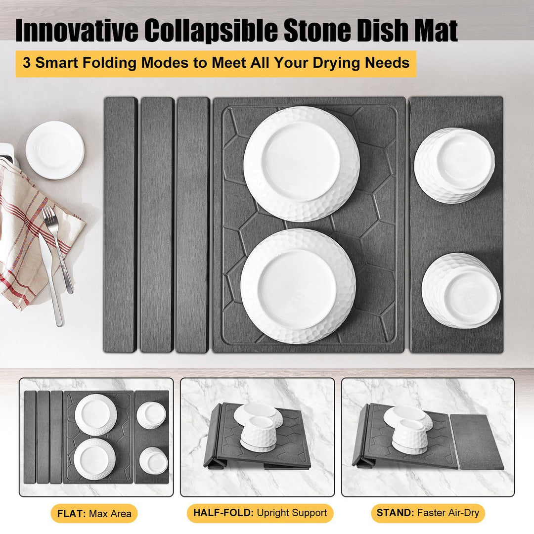 Honeycomb Design Kitchen Mat Set