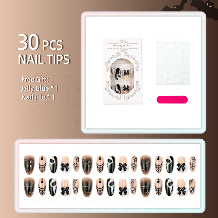 Decorative Manual Press-On Nail Set