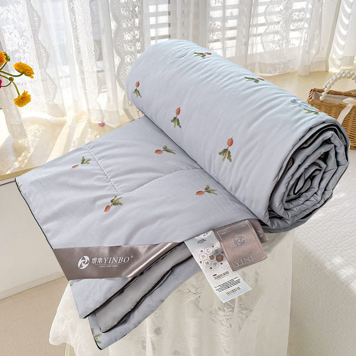 Floral Embroidered Comforter Kalsten