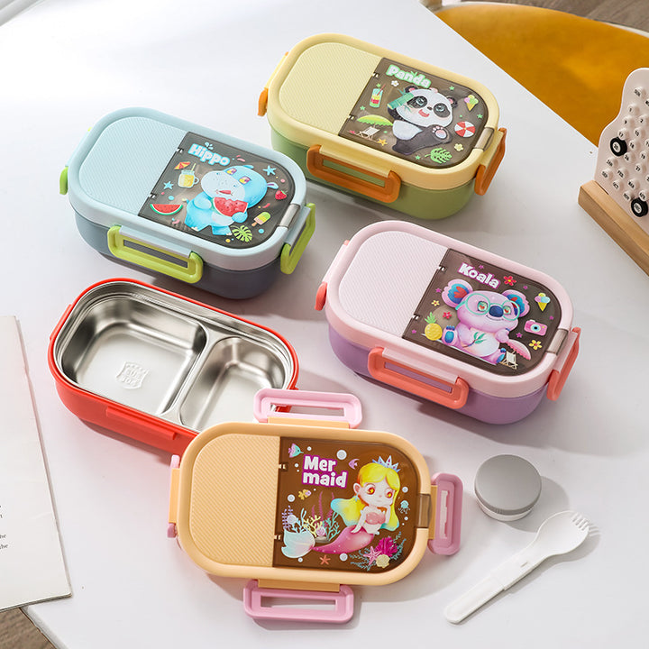 Playful Animal-Themed Bento Lunch Box