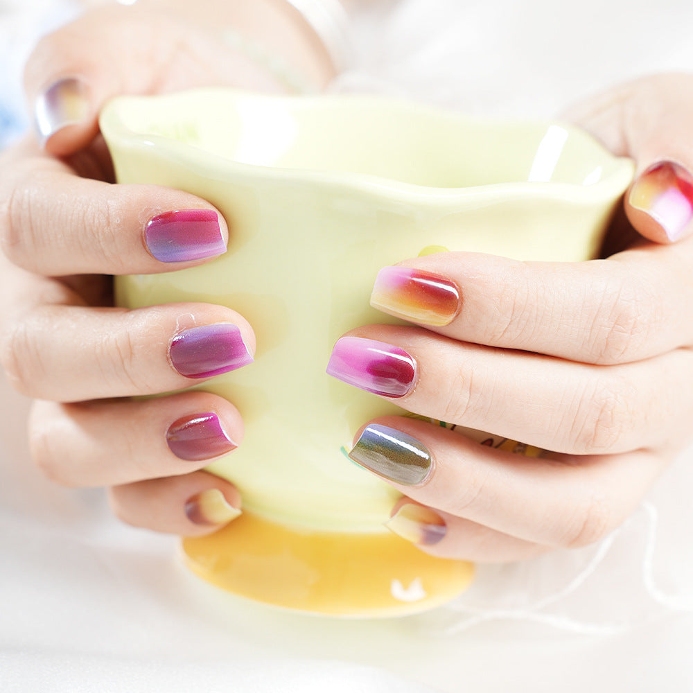 Ombre Gradient Press-On Nail Set Kalsten