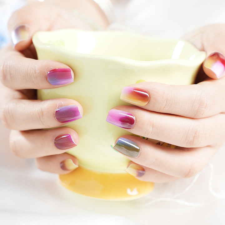 Ombre Gradient Press-On Nail Set Kalsten
