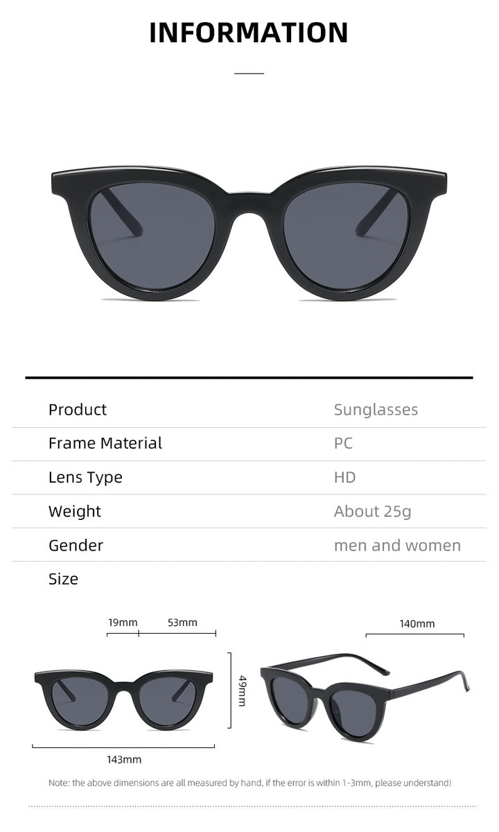 Ladies stylish cat eye sunglasses Kalsten