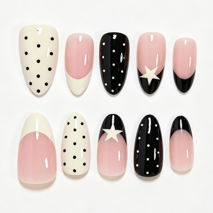 Decorative Press-On Nail Set Kalsten