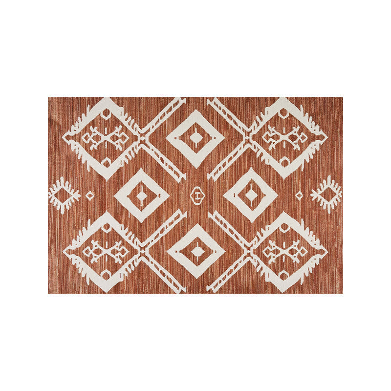 Geometric Pattern Area Rug Kalsten