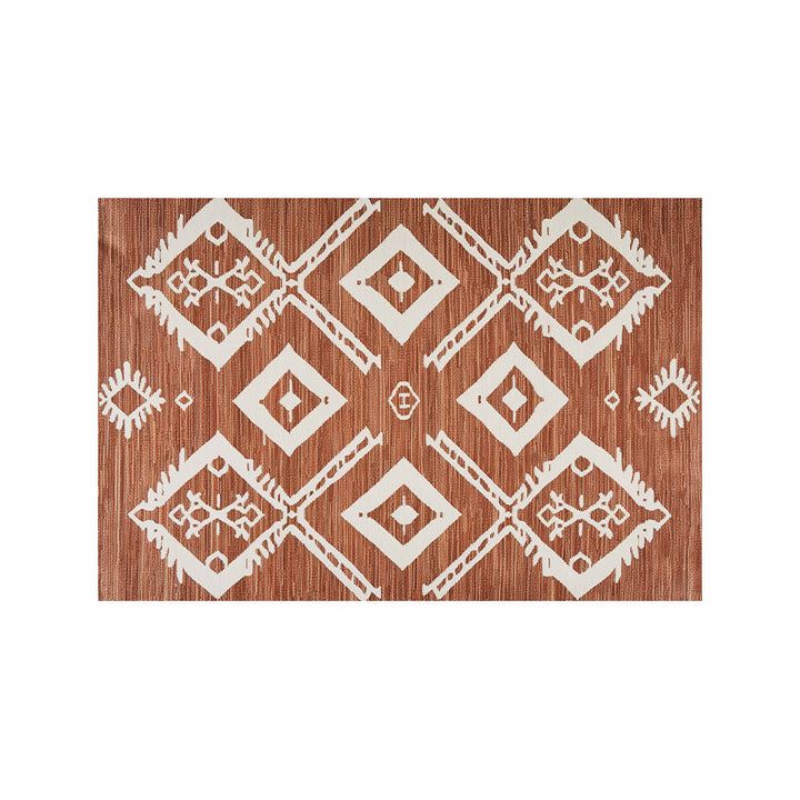 Geometric Pattern Area Rug Kalsten
