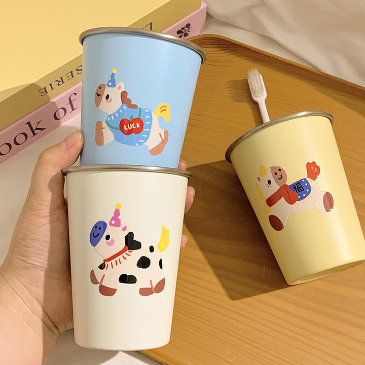 Toothbrush holder with cheerful animal design Kalsten