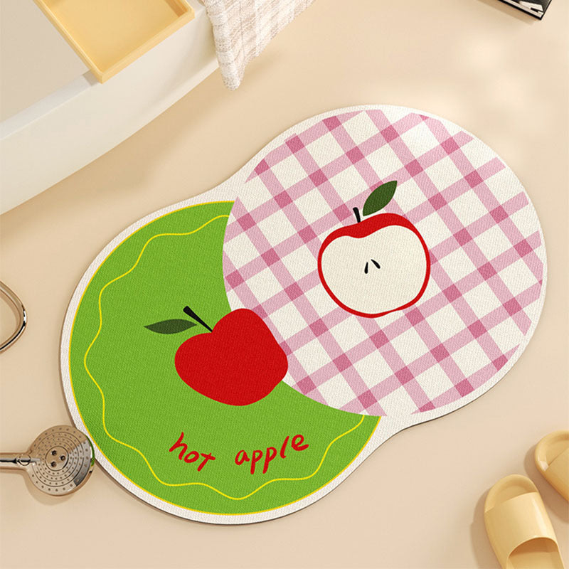 Fun Donut-Themed Bath Mat Kalsten