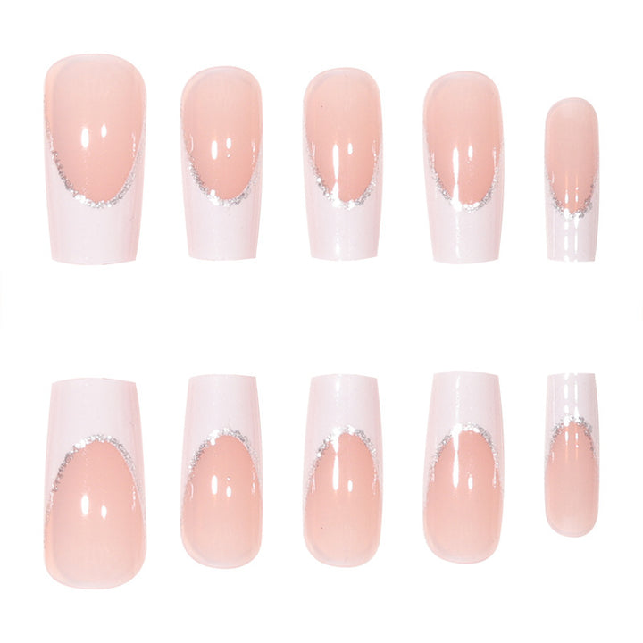 Elegant High-Gloss Press-On Nails Kalsten