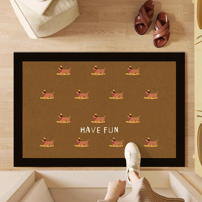 Fun-Themed Decorative Doormat