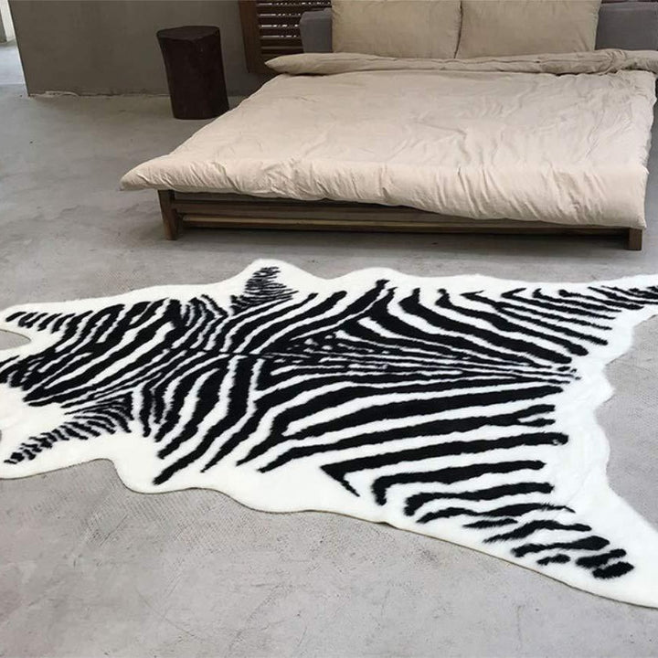Cowhide Inspired Area Rug Kalsten