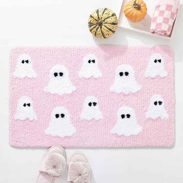 Halloween-Themed Ghost Bath Mat Kalsten