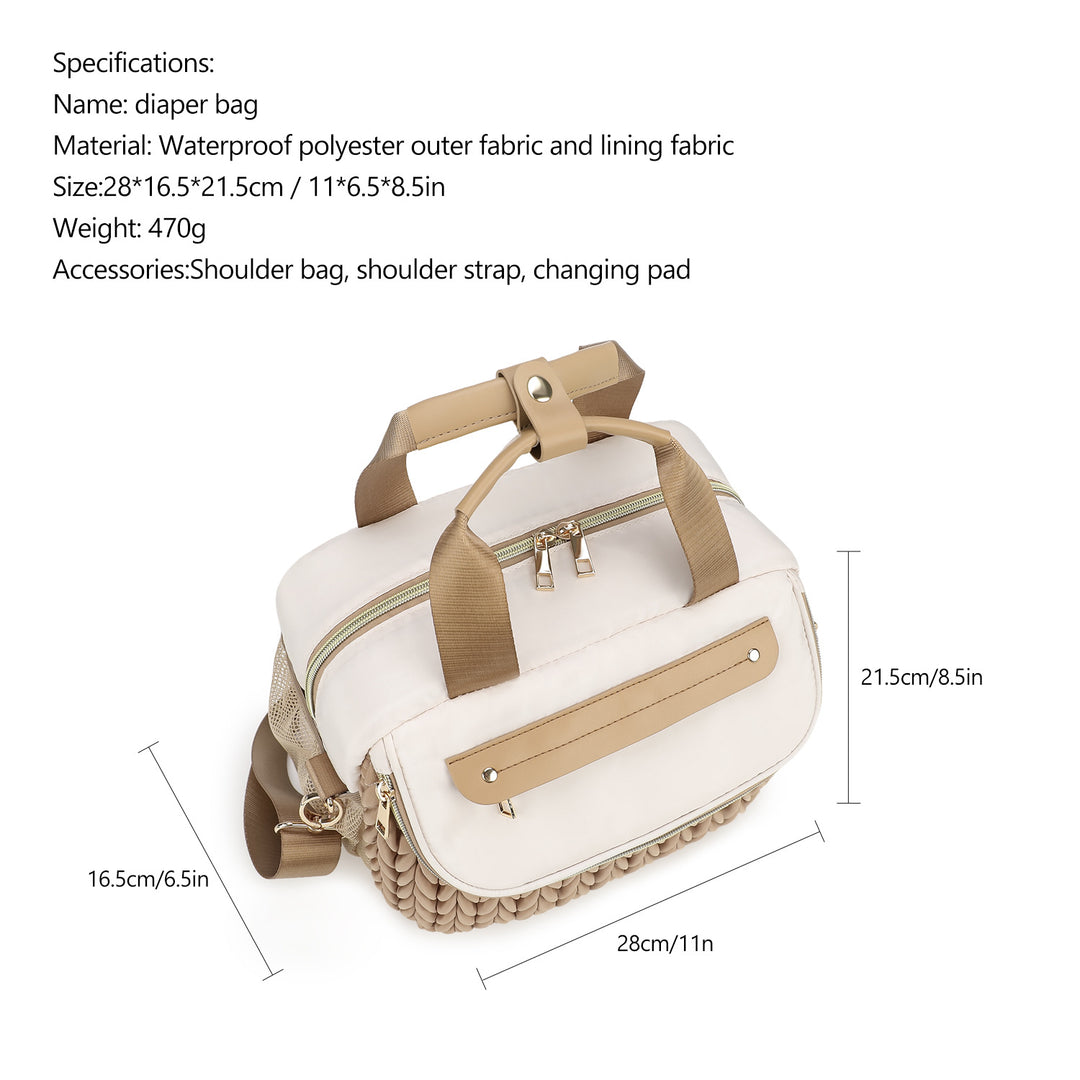 Modular handbag with braided design Kalsten