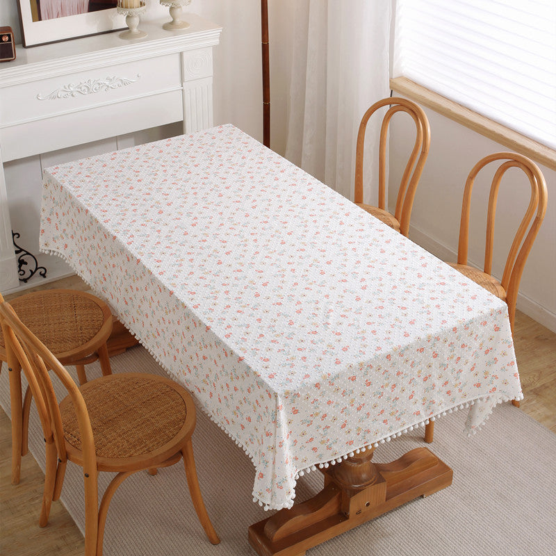 Floral Printed Tablecloth