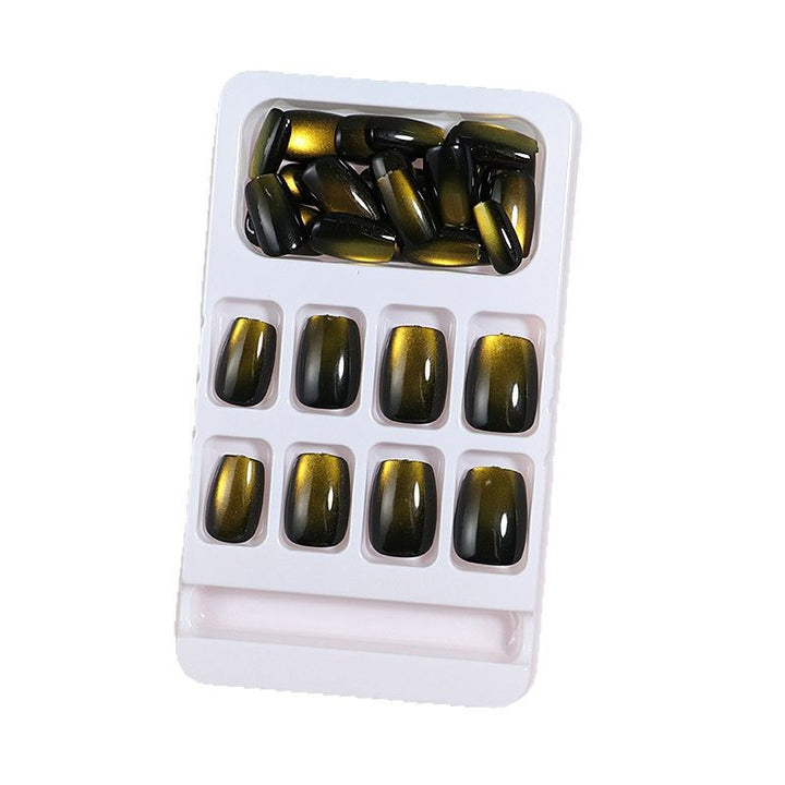 Glossy Metallic Press-On Nail Tips Kalsten