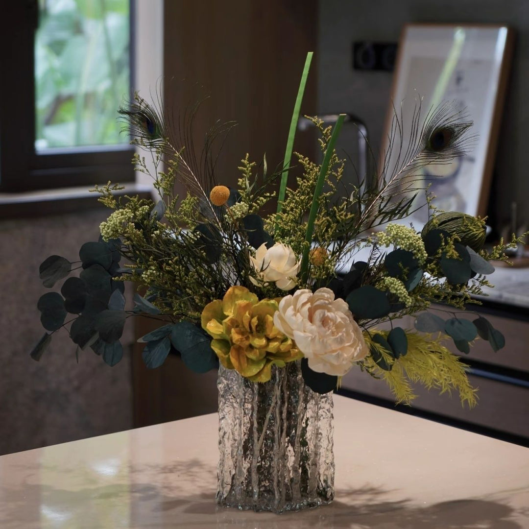 Dried Flower Bouquet Arrangement