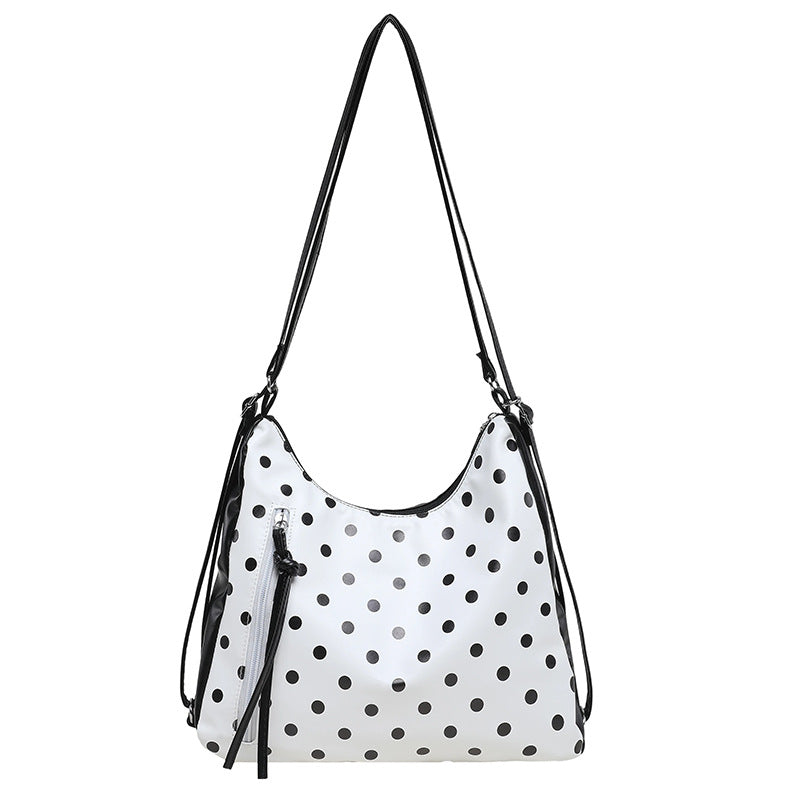 Stylish Polka Dot Tote Bag