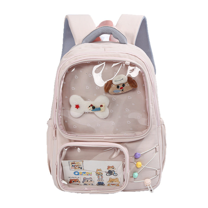 Playful Illustrated Dog-Themed Backpack Kalsten