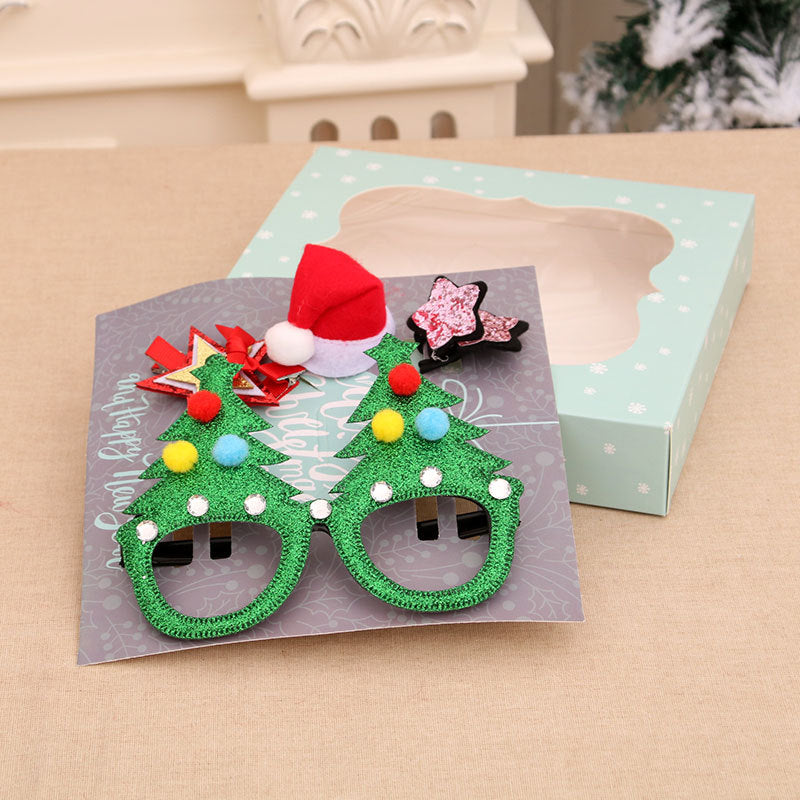 Christmas-Themed Decorative Glasses Kalsten