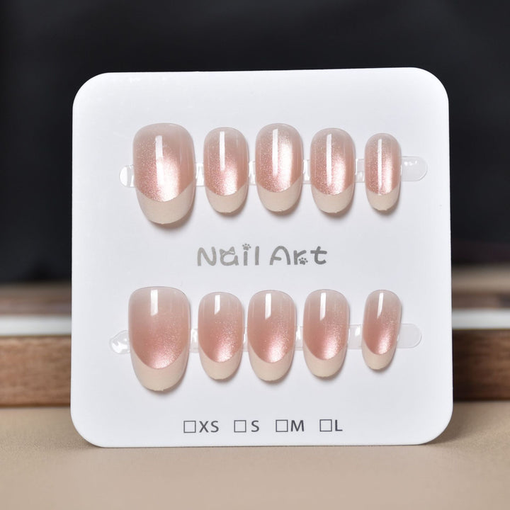 Luxury French Tip Press-On Nails Kalsten