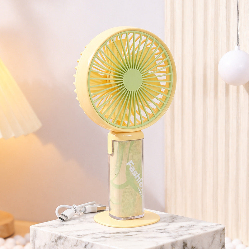 Women's Portable Battery-Powered Fan with Stylish Design Kalsten