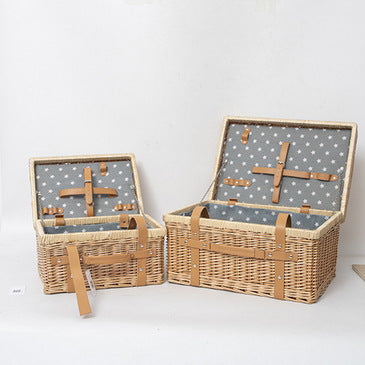 Handcrafted Wicker Storage Box Kalsten