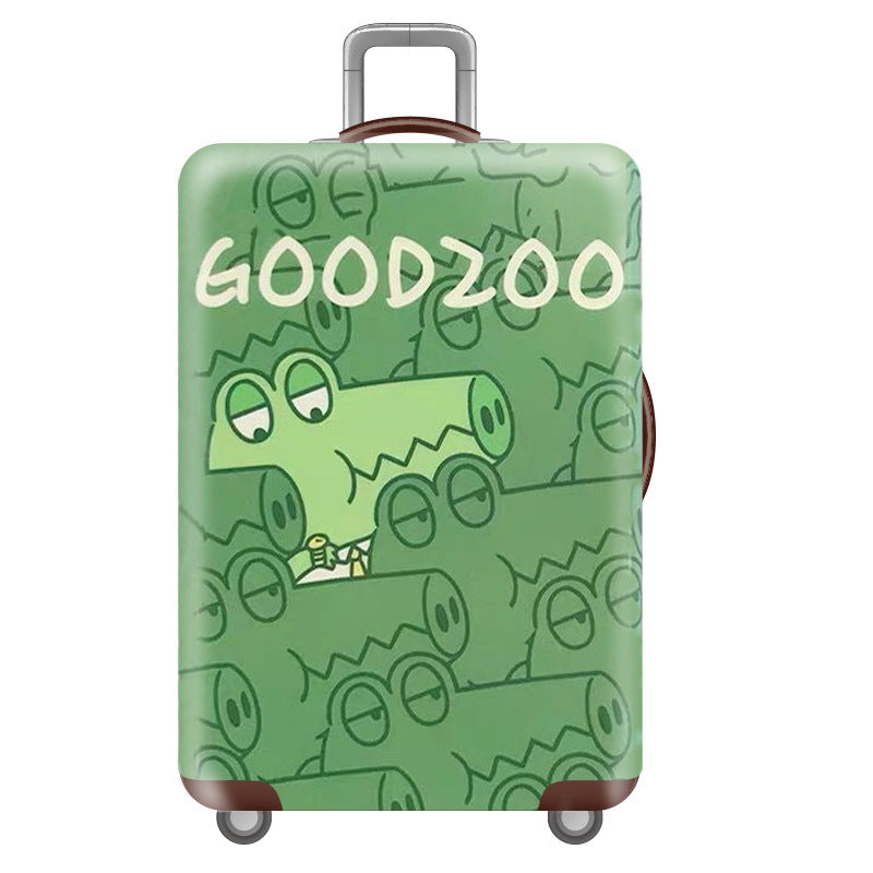 Women's Hard Shell Suitcase with Unique Illustration Design Kalsten
