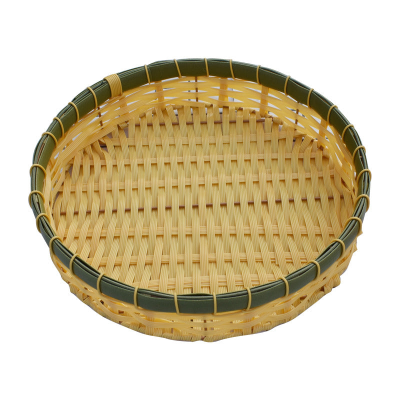 Handcrafted Woven Storage Tray Set Kalsten