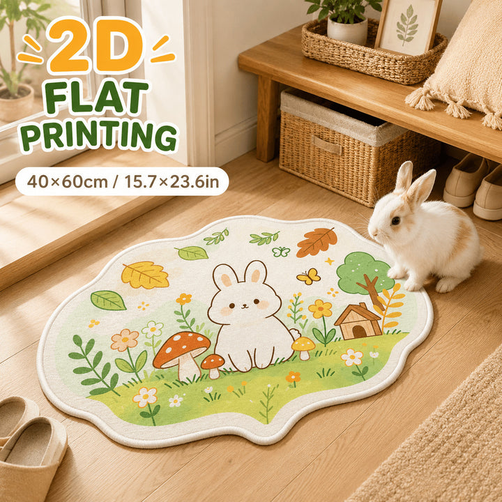 Cat-Themed Decorative Area Mat