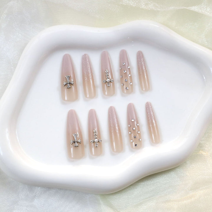 Decorative Long Nail Art Kalsten