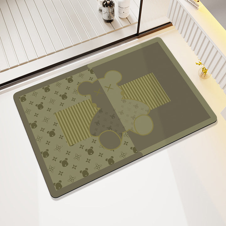 Decorative Cartoon-Themed Floor Mat Kalsten