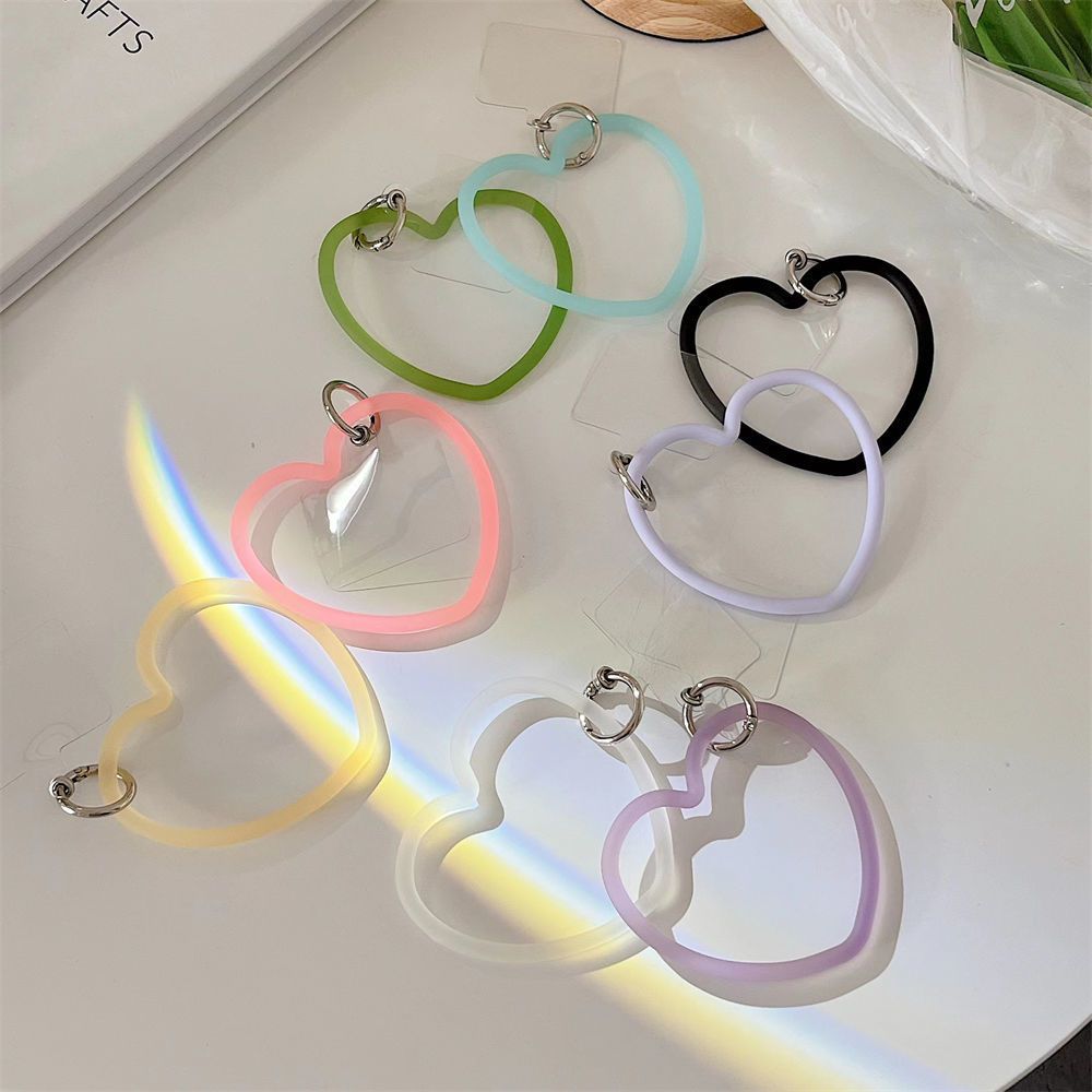 Heart-Shaped Silicone Keyring Kalsten