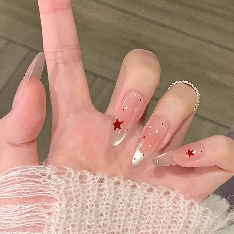 Crystal Embellished Press-On Nails Kalsten